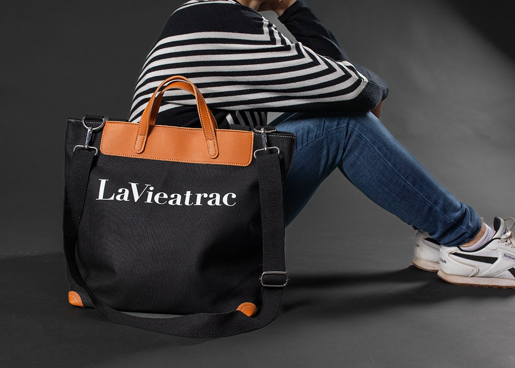 EveryDay Tote Set With Magnetic Keychain Bracelet & Lip Balm Holder