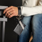 Mini Magnetic Keychain Bracelet with Slim Card Holder