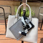 Mag Strap Wristlet - White+Gray